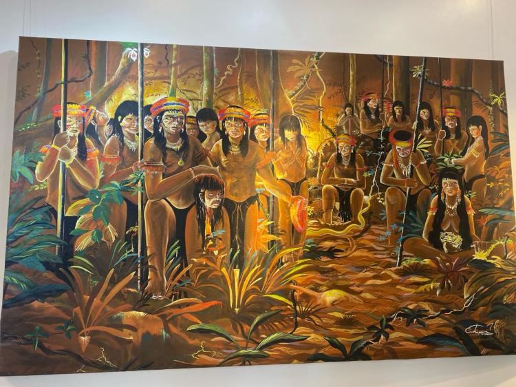 “Reflejos de la Selva: Arte y Defensa de la Amazonía del Perú” Tierra Selva en&nbsp;Mongolia